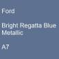 Preview: Ford, Bright Regatta Blue Metallic, A7.